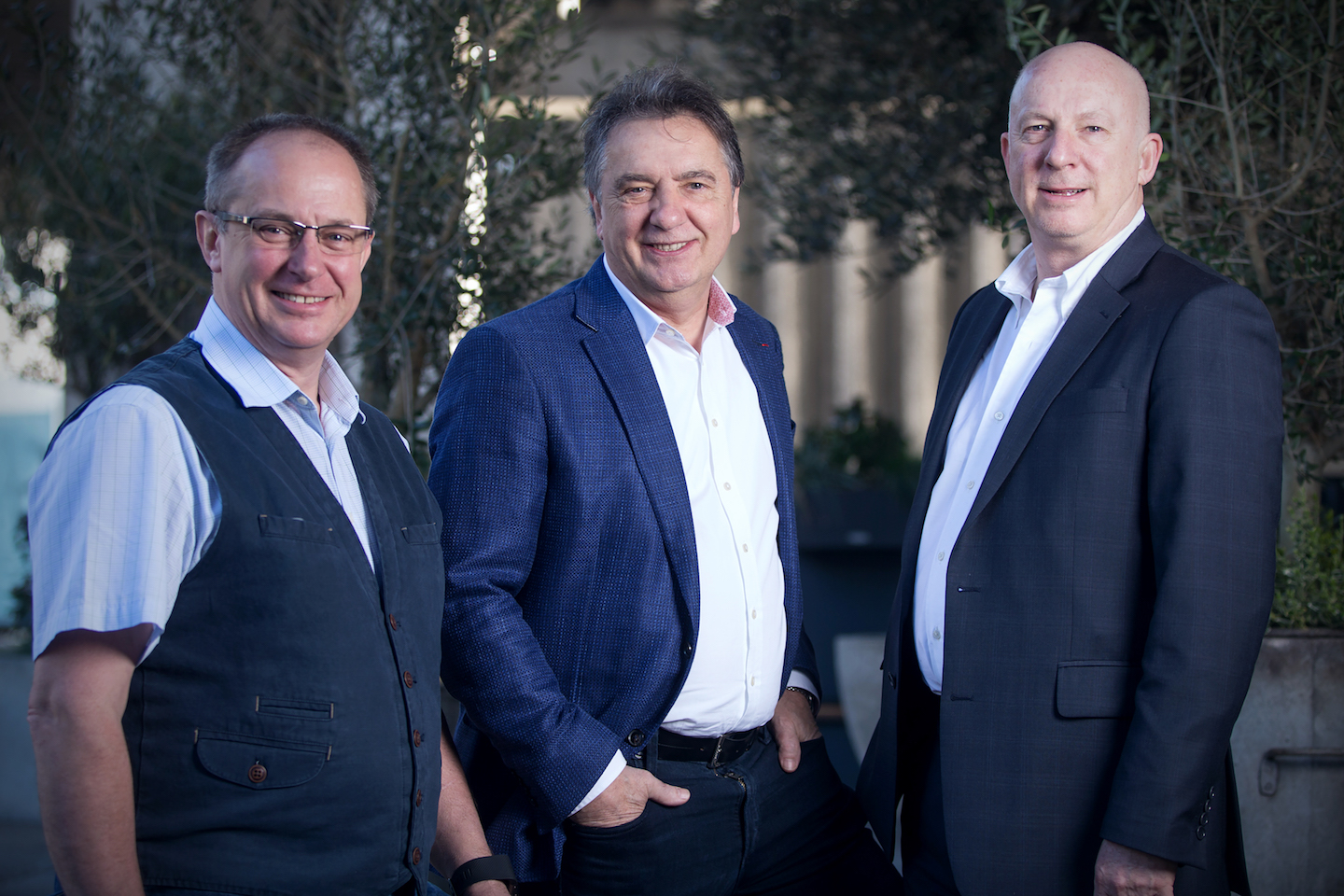 Clive Fretwell (Executive Chef), Raymond Blanc & Mark Derry